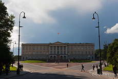 Das k&ouml;nigliche Schloss in Oslo