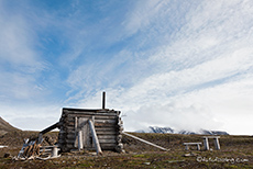 Trapperh&uuml;tte auf Spitzbergen