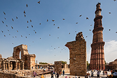 Quwwat-ul-Islam-Moschee &ldquo;Macht des Islam&rdquo;, Qutb Minar Komplex, Old Delhi