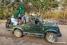1. Tigersafari im S�den des Jim Corbett Nationalparks