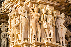 Himmelt&auml;nzerinnen, Khajuraho