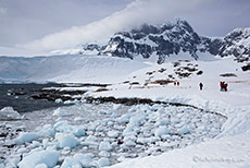 eisgef�llte Bucht