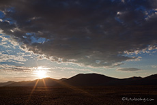 Sonnenuntergang &uuml;ber dem Tsauchab