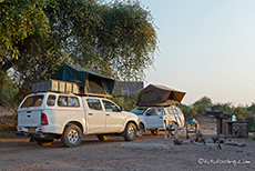 unsere Campsite in Ihaha