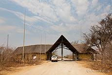 am Gate angekommen