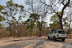 unsere Campsite am North Gate