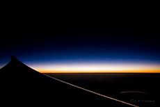 Sonnenaufgang &uuml;ber Afrika