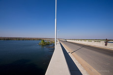 Br&uuml;cke &uuml;ber den Sambesi bei Katima Mulilo