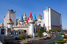 unser M&auml;rchenschlo&szlig; Excalibur in Las Vegas
