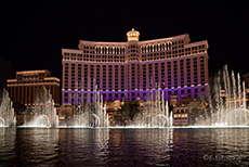 Wassershow am &bdquo;Bellagio&ldquo;