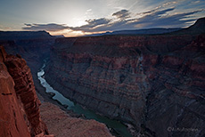 fr&uuml;hmorgens am Toroweap, Grand Canyon North Rim