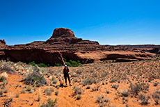 Weg zur�ck vom Neon Canyon zum Egypt Trailhead