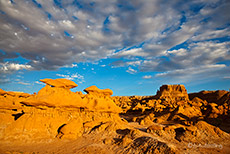 Gnome im letzten Licht, Goblin Valley State Park