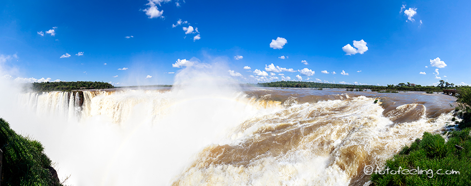 Der Teufelsschlund ( <em>Devil's</em> Throat), Iguaz&uacute;-Wasserf&auml;lle, Argentinische Seite