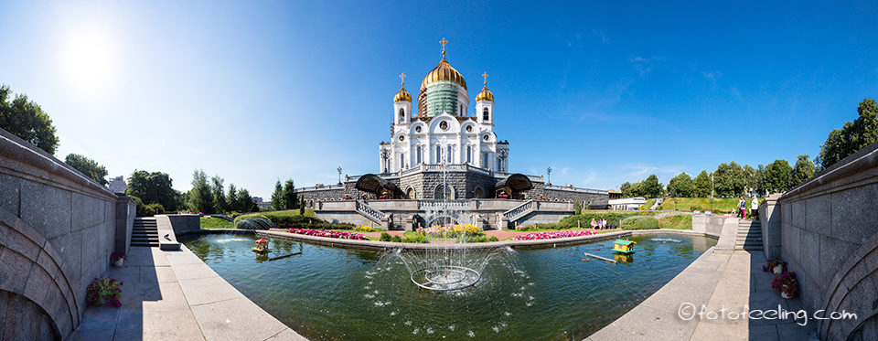 Christ-Erl&ouml;ser-Kathedrale an der Moskwa - Moskau - Russland