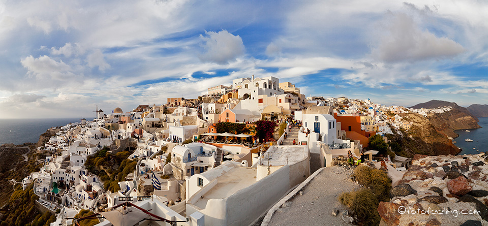 Oia von seiner sch&ouml;nsten Seite, Santorin