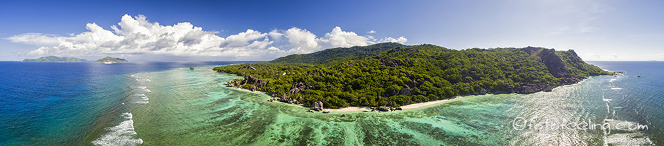 Anse Source D'Argent, Westk&uuml;ste, La Digue, Seychellen